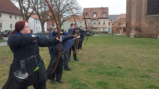 Schildwall gegen Bogenschützen 2