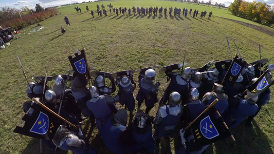 Ballistic Archery vs Shield Wall Cut