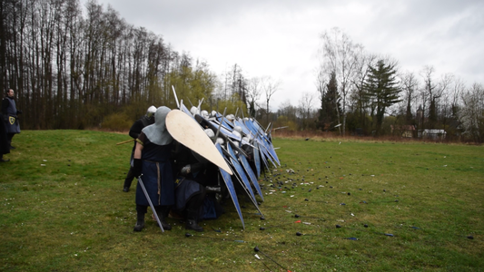 Formation 08 - Pfeilhagel auf Großen Schildwall