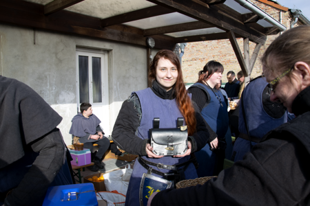 Cindy Leder und Stoffwaren